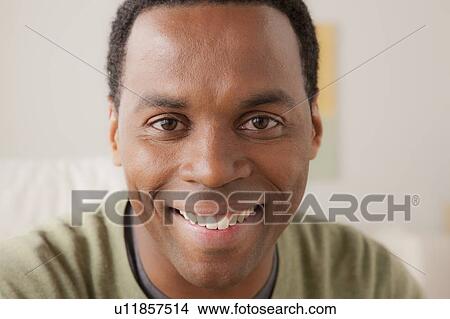 Picture - Portrait of smiling man. Fotosearch