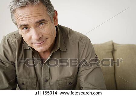 Portrait of smiling mature man View Large Photo Image Picture - Portrait of smiling mature man. Fotosearch