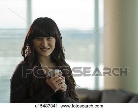 Portrait of Young woman View Large Photo Image Stock Image - Portrait of Young woman . Fotosearch