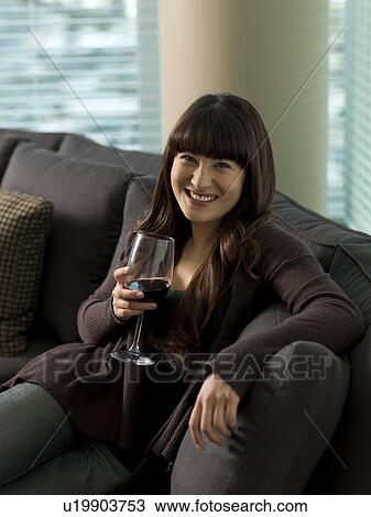 Portrait of Young woman View Large Photo Image Stock Image - Portrait of Young woman . Fotosearch