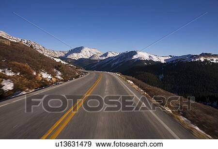 Road in mountains View Large Photo Image Stock Photo - Road in mountains. Fotosearch