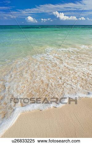 Stock Photography - Sandy beach and turquoise sea. Fotosearch