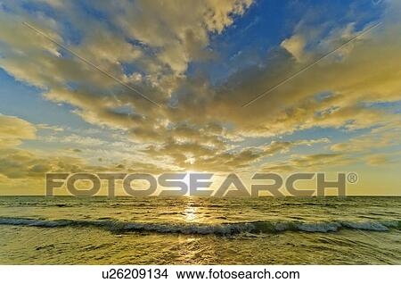 Seascape at sunset View Large Photo Image Picture - Seascape at sunset. Fotosearch