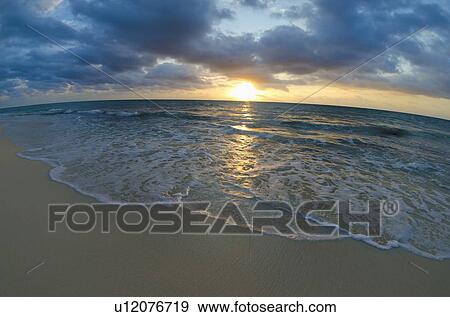 Seascape at sunset View Large Photo Image Stock Photo - Seascape at sunset. Fotosearch