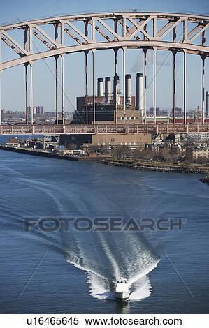 Ship under bridge View Large Photo Image Stock Photography - Ship under bridge. Fotosearch