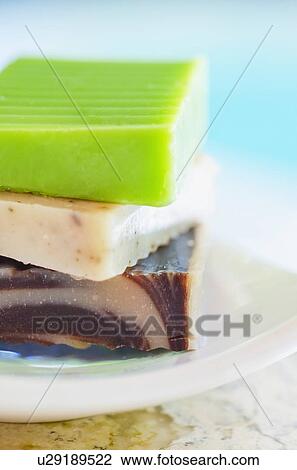 Stock Image - Spa soaps. Fotosearch