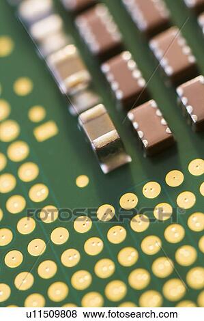 Studio shot of computer chip View Large Photo Image Stock Photo - Studio shot of computer chip. Fotosearch