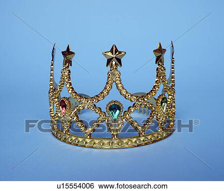 Studio shot of gold tiara View Large Photo Image Stock Photograph - Studio shot of gold tiara. Fotosearch