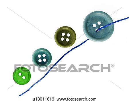 Stock Image - Studio shot of green marbles arranged in Exclamation Point. Fotosearch
