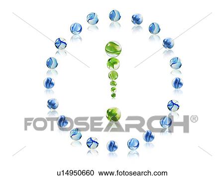 Studio shot of green marbles arranged in Exclamation Point View Large Photo Image Stock Image - Studio shot of green marbles arranged in Exclamation Point. Fotosearch