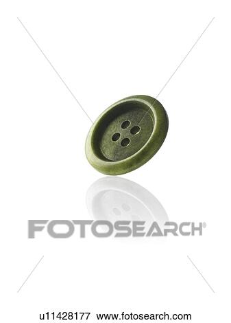 Stock Photo - Studio shot of green marbles arranged in Exclamation Point. Fotosearch
