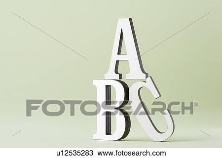 Studio shot of letters A B C View Large Photo Image Stock Image - Studio shot of letters A B C. Fotosearch