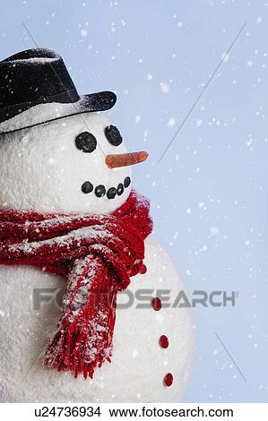 Studio shot of snowman View Large Photo Image Picture - Studio shot of snowman. Fotosearch