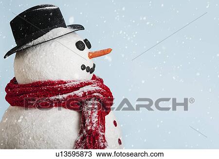 Studio shot of snowman View Large Photo Image Stock Image - Studio shot of snowman. Fotosearch