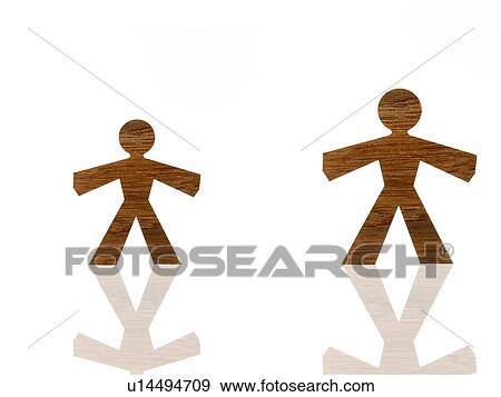 Studio shot of wood grain stick figures View Large Photo Image Stock Photo - Studio shot of wood grain stick figures. Fotosearch