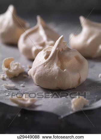 Close up of tray of miniature meringues View Large Photo Image Stock Photo - Close up of tray of miniature meringues. Fotosearch
