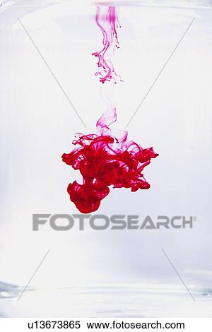Red liquid dissolving in water View Large Photo Image Stock Photography - Red liquid dissolving in water. Fotosearch