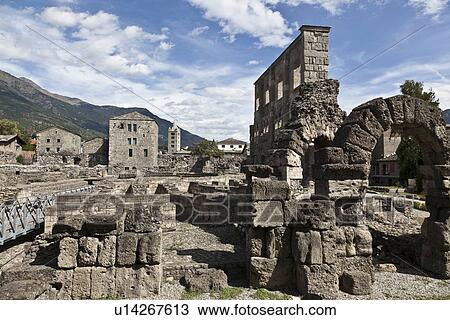 Stone ruins in rural landscape View Large Photo Image Stock Image - Stone ruins in rural landscape. Fotosearch