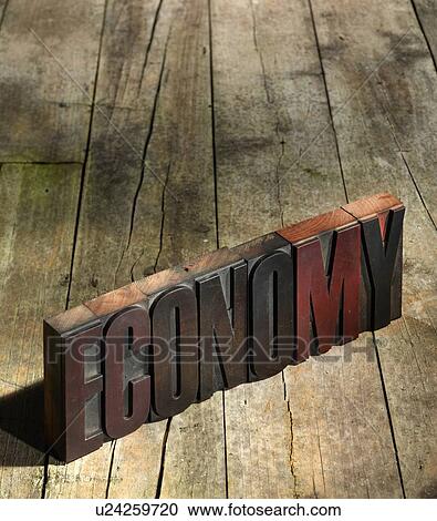 Wooden blocks spelling economy View Large Photo Image Stock Image - Wooden blocks spelling economy. Fotosearch