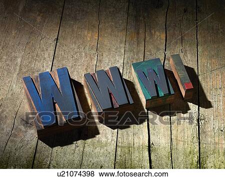 Wooden blocks spelling www. View Large Photo Image Stock Photo - Wooden blocks spelling www.. Fotosearch