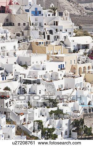 Aerial view of homes on steep hillside View Large Photo Image Stock Image - Aerial view of homes on steep hillside. Fotosearch