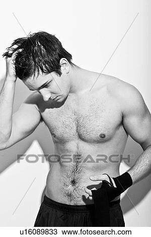 Boxer scratching his head View Large Photo Image Stock Image - Boxer scratching his head. Fotosearch