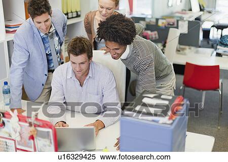 Business people working in office View Large Photo Image Stock Photography - Business people working in office. Fotosearch