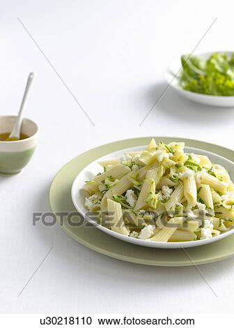Stock Image - Close up of bowl of pasta. Fotosearch