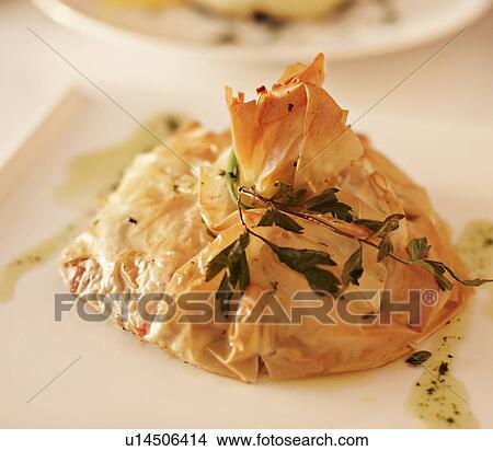 Close up of plate of Greek food View Large Photo Image Picture - Close up of plate of Greek food. Fotosearch
