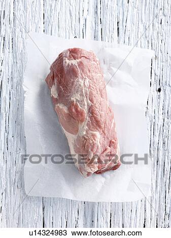 Close up of pork loin on butcher paper View Large Photo Image Stock Image - Close up of pork loin on butcher paper. Fotosearch