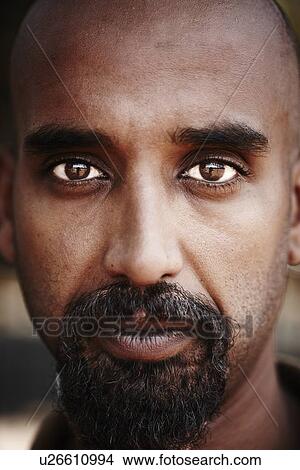 Picture - Close up of reflection in mans eyes. Fotosearch