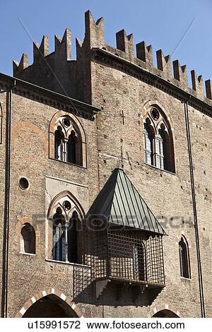 Ornate windows on brick building View Large Photo Image Stock Image - Ornate windows on brick building. Fotosearch