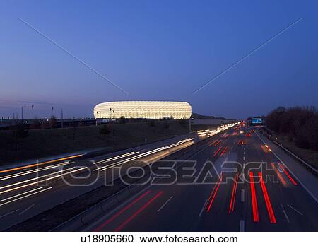 Time lapse view of Autobahn traffic View Large Photo Image Stock Image - Time lapse view of Autobahn traffic. Fotosearch