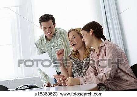 Business people working together View Large Photo Image Stock Image - Business people working together. Fotosearch