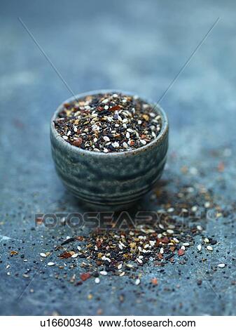 Close up of bowl of seeds View Large Photo Image Stock Photo - Close up of bowl of seeds. Fotosearch