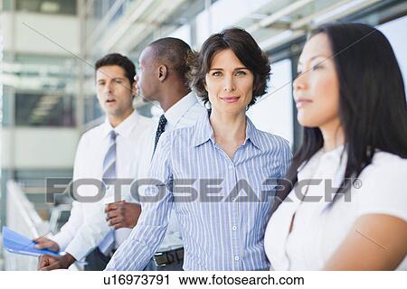 Close up of businesswomans smiling face View Large Photo Image Stock Image - Close up of businesswomans smiling face. Fotosearch