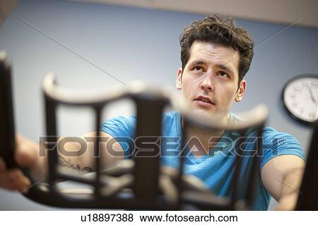 Man using spin machine in gym View Large Photo Image Stock Photo - Man using spin machine in gym. Fotosearch
