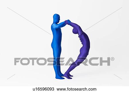 Men in bodysuits making the letter D View Large Photo Image Stock Image - Men in bodysuits making the letter D. Fotosearch