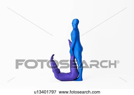 Men in bodysuits making the letter J View Large Photo Image Stock Photo - Men in bodysuits making the letter J. Fotosearch