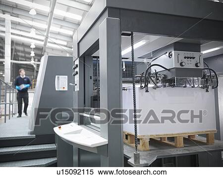 Paper feed of printing press View Large Photo Image Stock Photography - Paper feed of printing press. Fotosearch