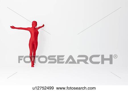 Woman in bodysuit posing View Large Photo Image Stock Photo - Woman in bodysuit posing. Fotosearch