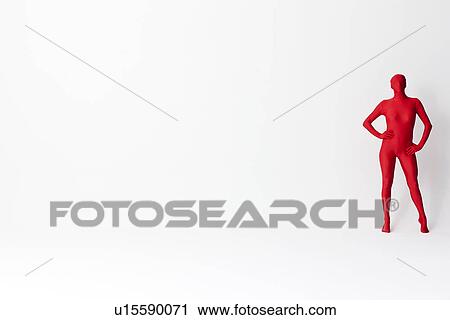 Woman in bodysuit with hands on hips View Large Photo Image Stock Image - Woman in bodysuit with hands on hips. Fotosearch