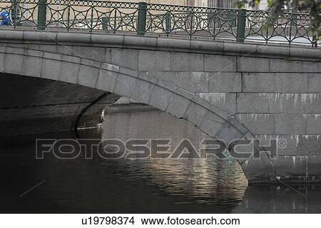 Arch bridge across a canal, Griboyedov Canal, St. Petersburg, Russia View Large Photo Image Picture - Arch bridge across a canal, Griboyedov Canal, St. Petersburg, Russia. Fotosearch