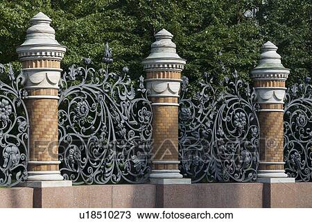 Stock Image - Architectural detail of the Church Of The Savior On Blood, St. Petersburg, Russia. Fotosearch