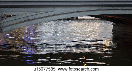 Stock Photography - Bridge across the bay, Riddarfjarden, Stockholm, Sweden. Fotosearch