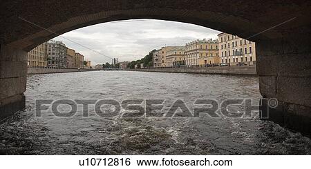 Bridge across the Fontanka River, St. Petersburg, Russia View Large Photo Image Stock Photograph - Bridge across the Fontanka River, St. Petersburg, Russia. Fotosearch