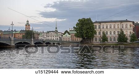 Buildings at the waterfront, Riddarfjarden, Stockholm, Sweden View Large Photo Image Picture - Buildings at the waterfront, Riddarfjarden, Stockholm, Sweden. Fotosearch