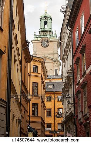 Buildings in a city, Gamla Stan, Stockholm, Sweden View Large Photo Image Picture - Buildings in a city, Gamla Stan, Stockholm, Sweden. Fotosearch