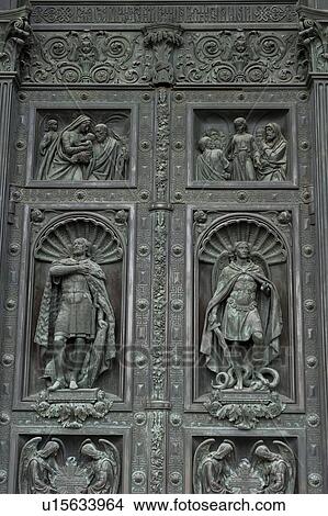 Carved door of the Saint Isaac's Cathedral, St. Isaac's Square, St. Petersburg, Russia View Large Photo Image Picture - Carved door of the Saint Isaac's Cathedral, St. Isaac's Square, St. Petersburg, Russia. Fotosearch