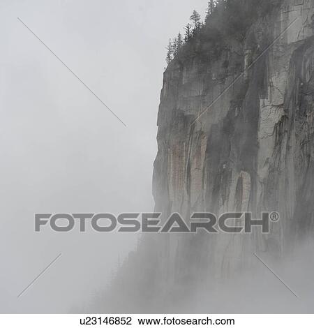 Cliff surrounded with fog, Shannon Falls Provincial Park, British Columbia, Canada View Large Photo Image Stock Image - Cliff surrounded with fog, Shannon Falls Provincial Park, British Columbia, Canada. Fotosearch